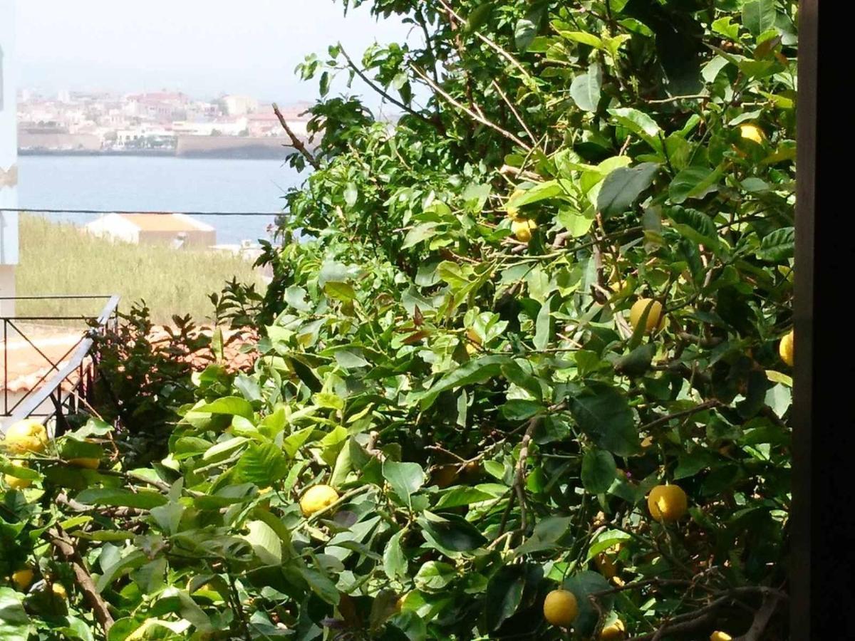 Sunny Family Apartment In Chania Close To The Sea Exterior photo